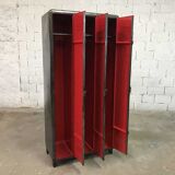 Industrial vintage wardrobe 3 doors