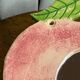 Ceramic apple mirror
