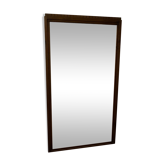 Antique fireplace mirror
