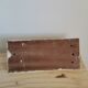 Coat rack in wood and vintage plastic