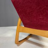 Mid-Century Bentwood Rocking Chair by TON, Czechoslovakia, 1960s