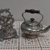Samovar en Cuivre Argenté, style Louis XV – 2ème moitié du XIXe