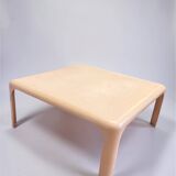 Artemide Giano coffee table 70x70 cm – ABS Space Age – Italian design 1970s