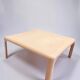 Artemide Giano coffee table 70x70 cm – ABS Space Age – Italian design 1970s
