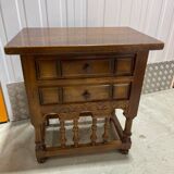 Paire de tables de chevet, d'appoint, Espagne, XXème siècle