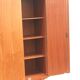 Vintage Belgian design 3-door wardrobe made in the 1960s