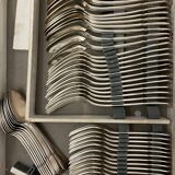 Ercuis silver plated cutlery set 46 pieces
