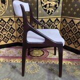 6 chairs 70s mahogany