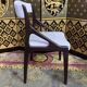 6 chairs 70s mahogany