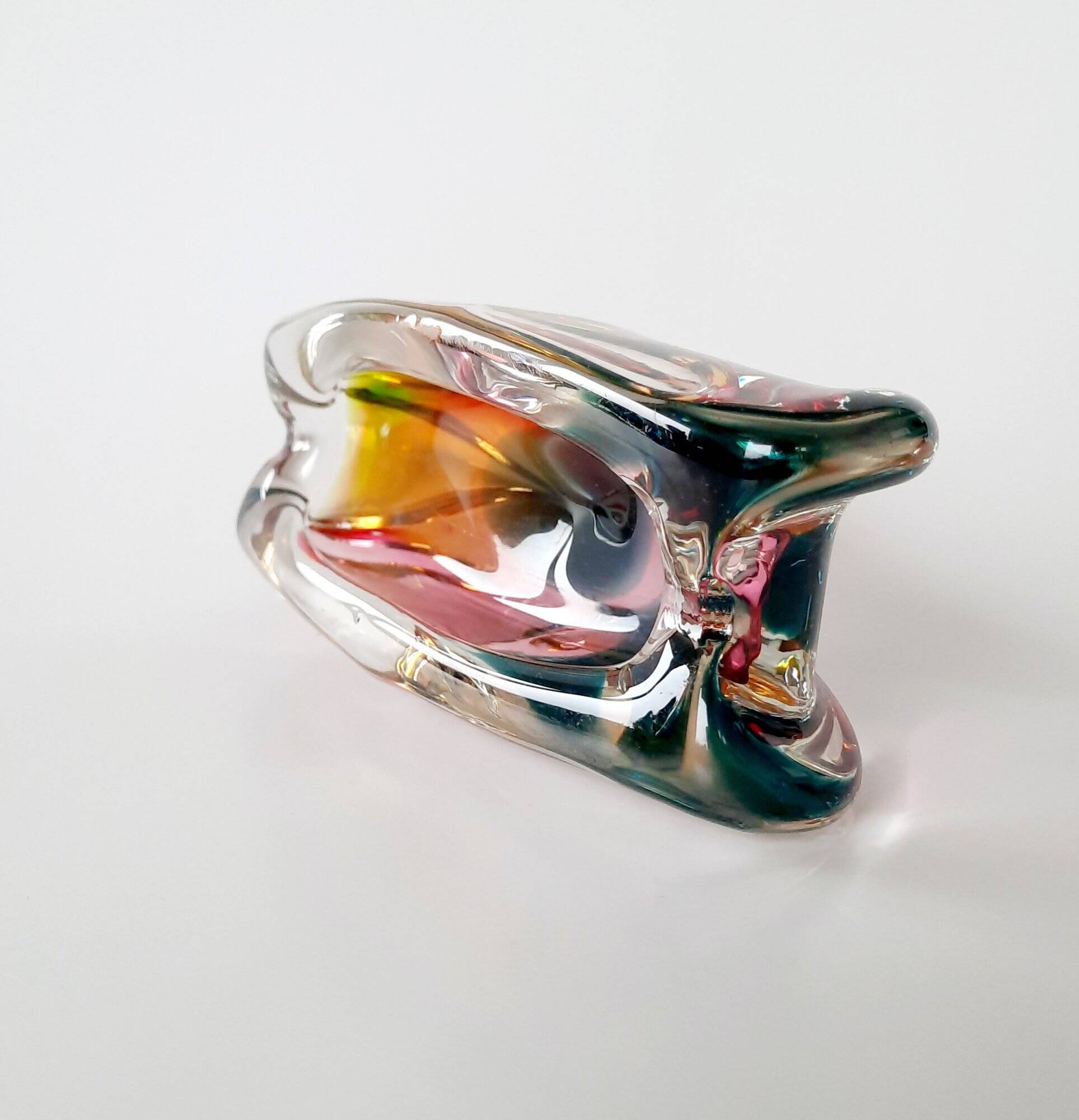 Vintage Cup • Blown Glass • Josef Rozinek • Borske Sklo • 1960