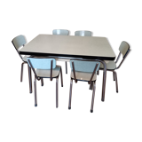Table et 6 chaises en formica