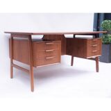 Bureau vintage scandinave en teck danois années 60
