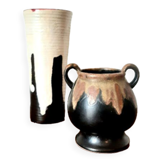 Set of vintage ceramics Denbac art deco