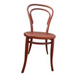 Chaise d'appoint Mobel Jacob & Josef Kohn estampillé  - En bois - rouge