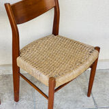 Danish teak chairs