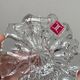 Set of 2 Hadeland Norway crystal candle holders