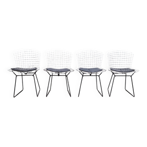 lot de 4 chaises Wire