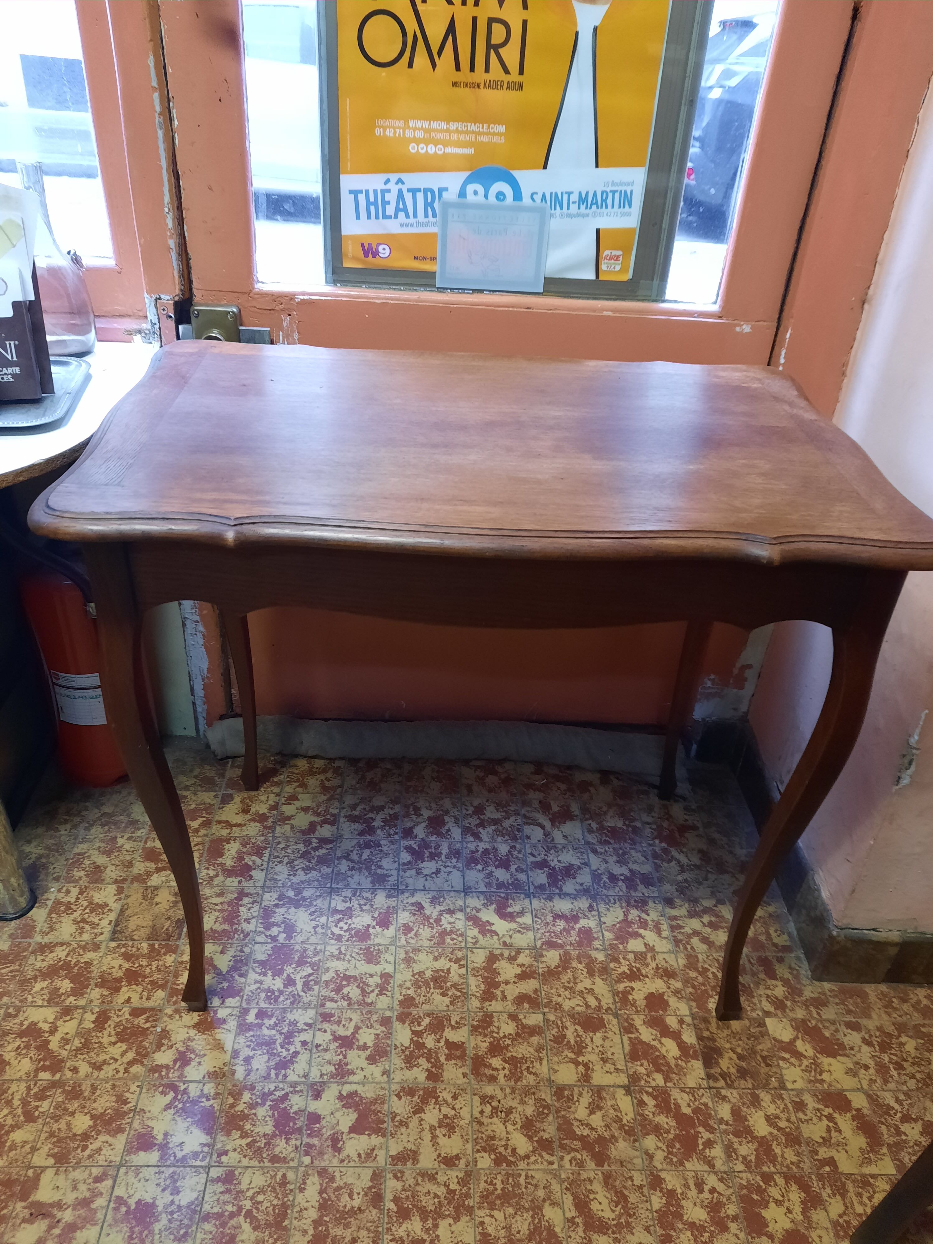 Wooden desk