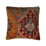 Housse de coussin Kilim turc, 40 x 40 cm