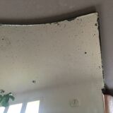 Large art deco mirror 90x92cm