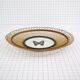 Wicker fruit basket with butterfly