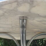 Vintage marble roundtable