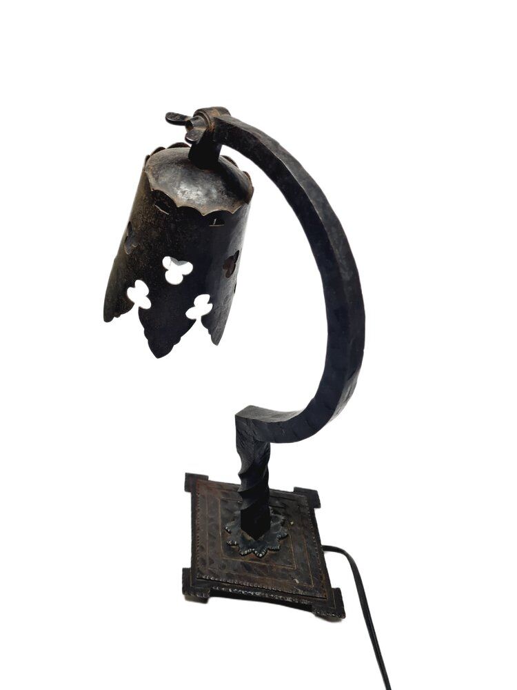 Art Deco bedside lamp, Poland, 1950s