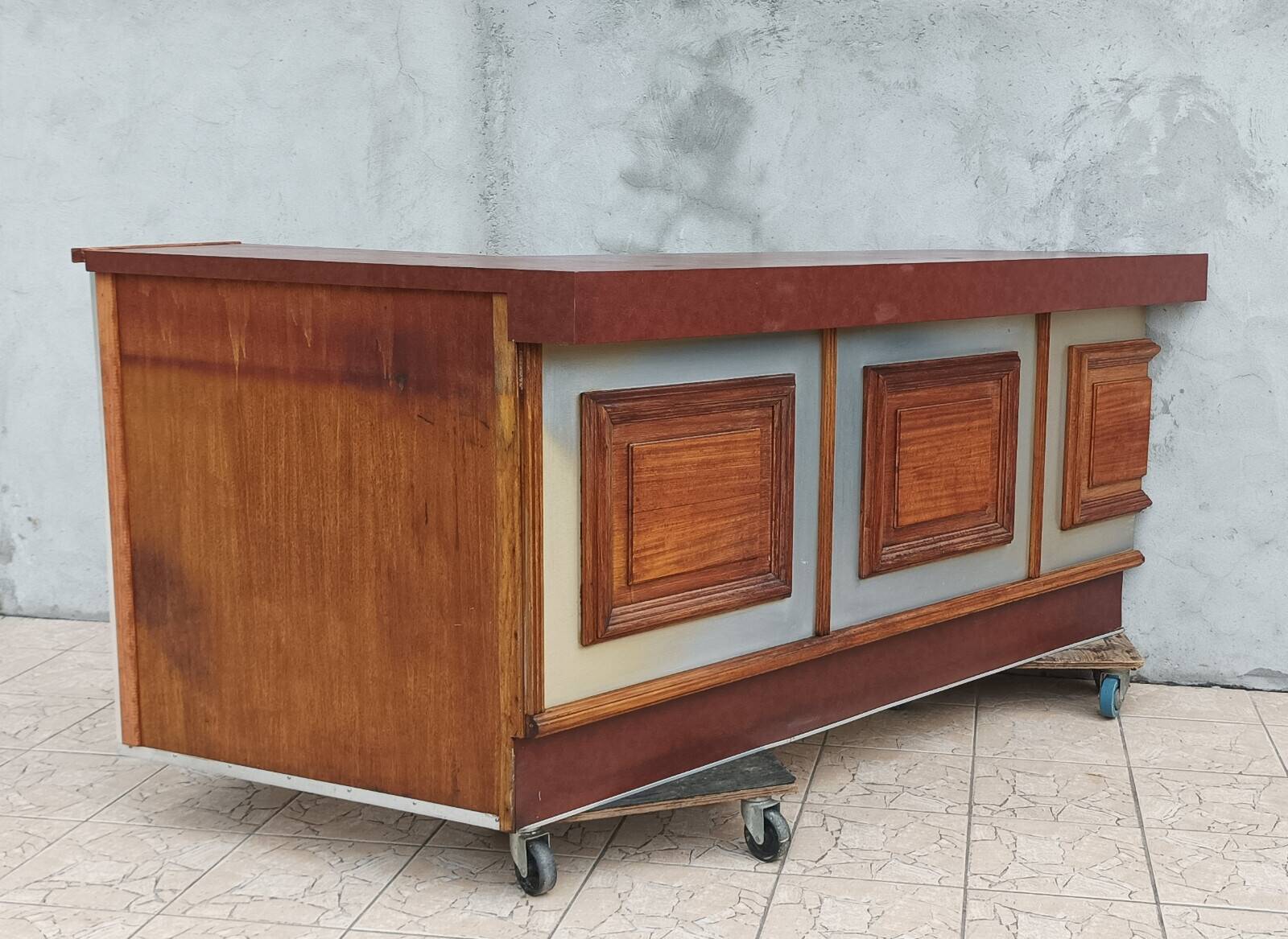 Vintage trade counter bar furniture