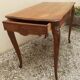 Flat desk, one-drawer table, nineteenth century carved walnut top in Louis XV style