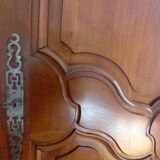 Armoire en acajou massif XIXème