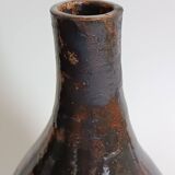 A bottle and six ceramic cups by Gérard Hofmann Vallauris 1950.