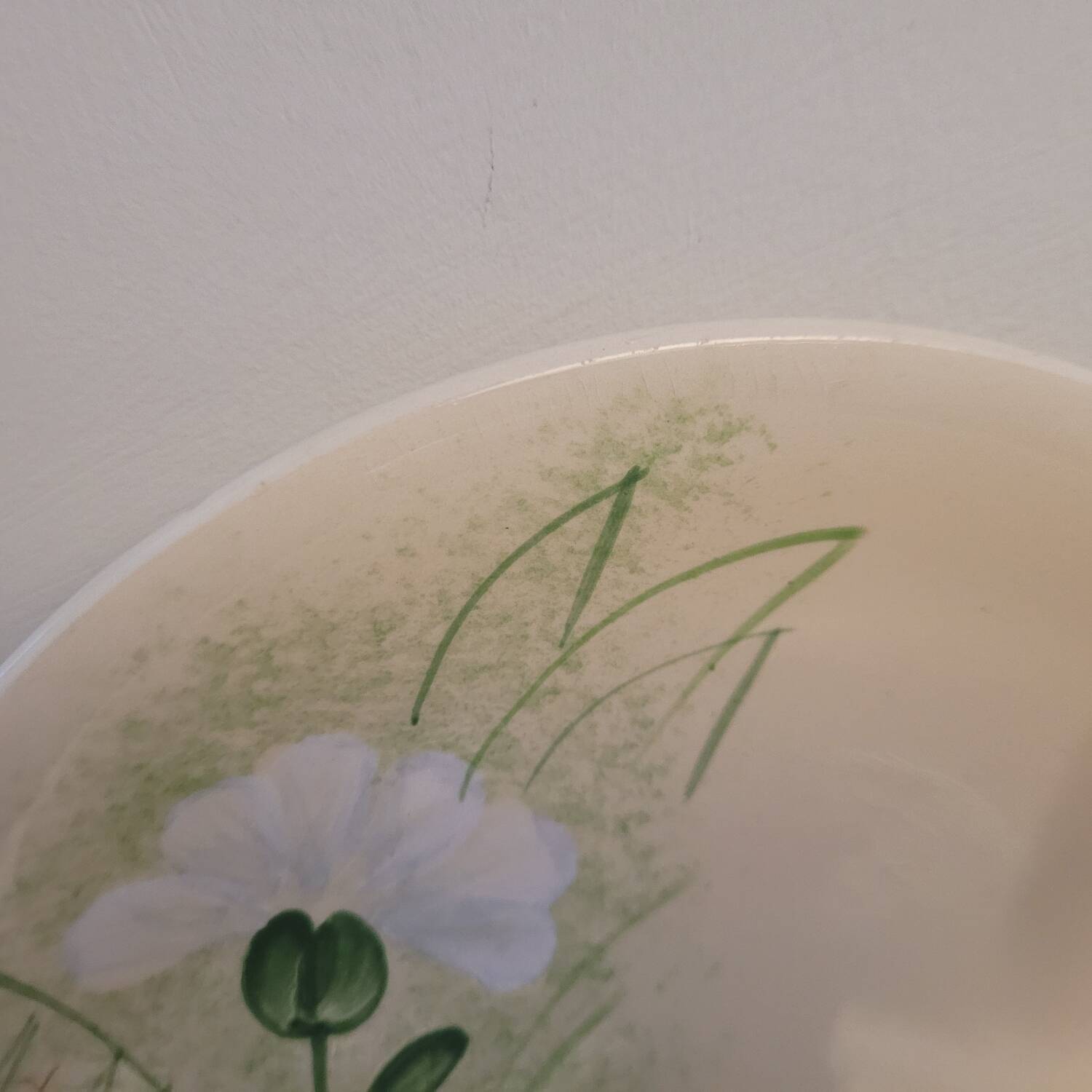 Set of 6 Longchamp 70's flat plates
