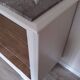 Multifunctional marble shelf