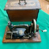 Ornate German sewing machine from the 19th century