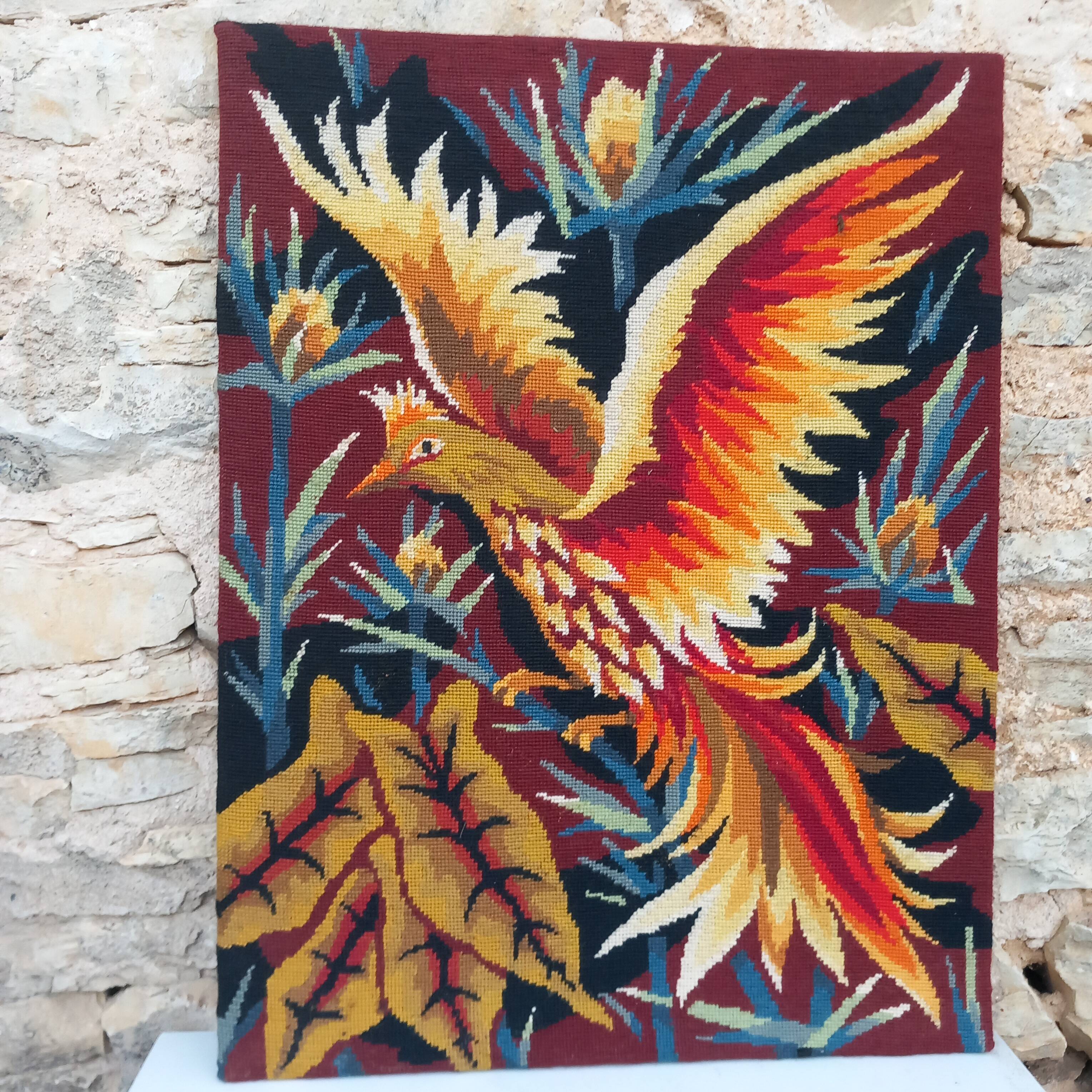 Tapisserie murale vintage