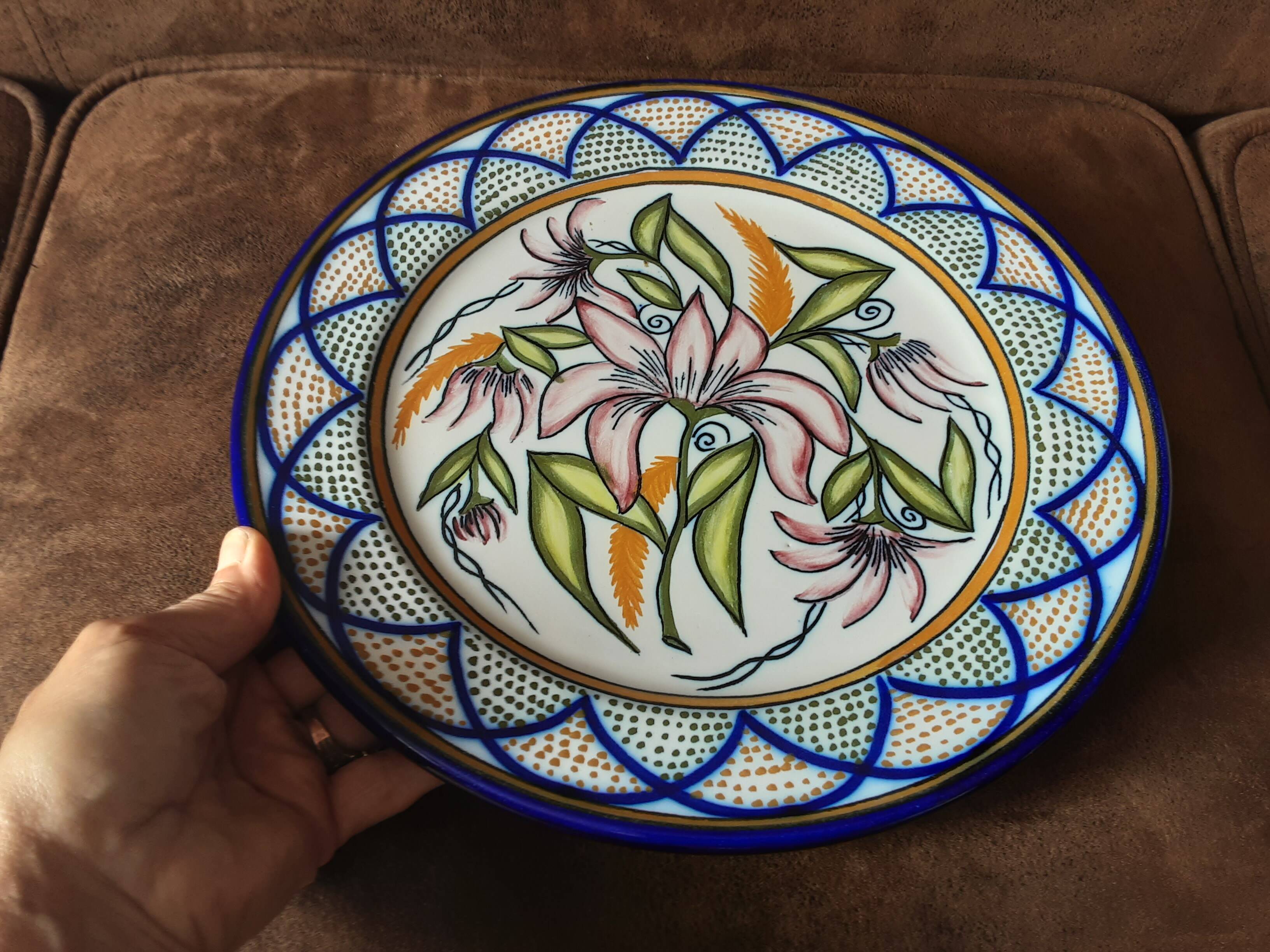 Original ceramic plate