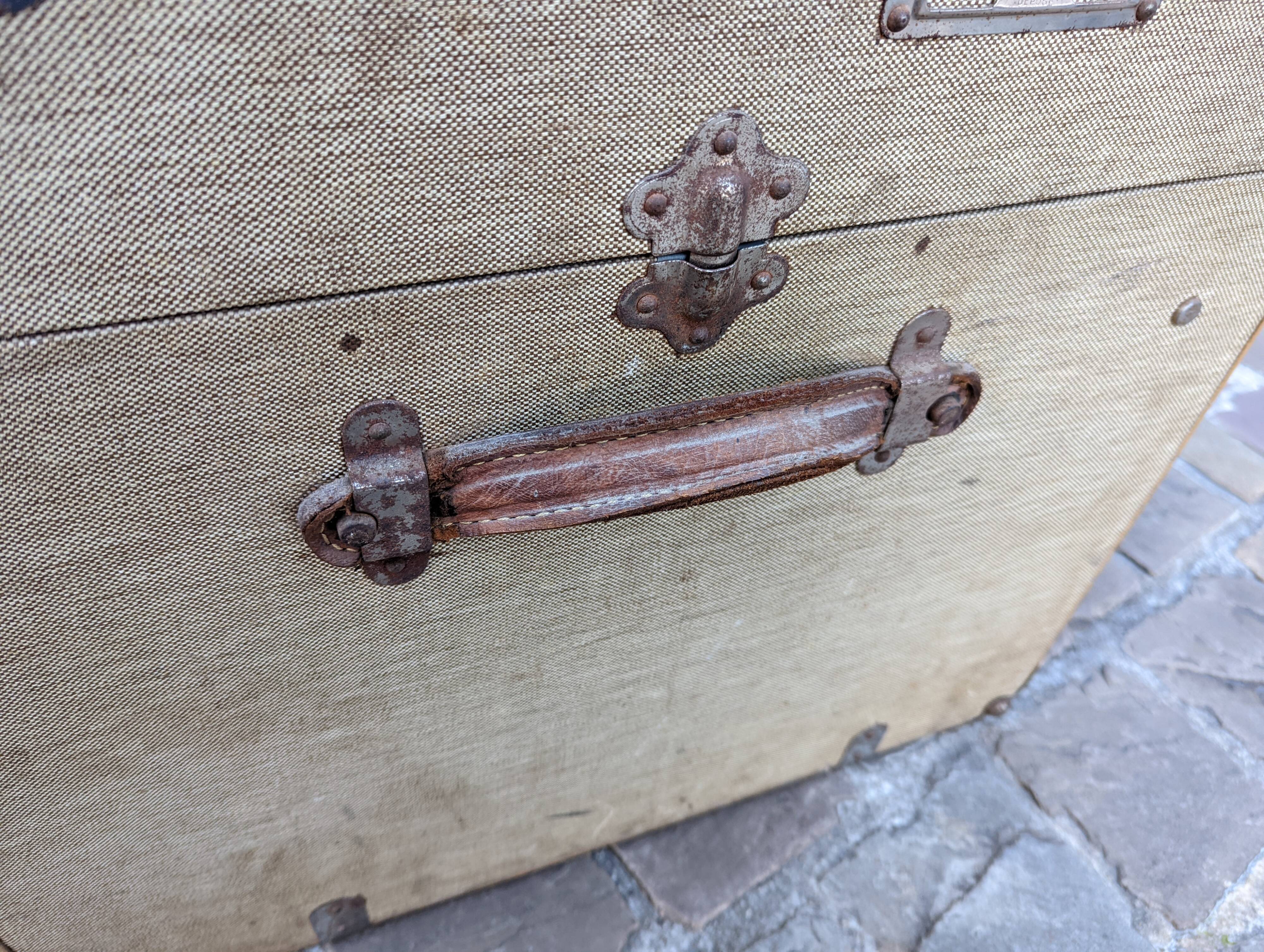 Vintage SNCF storage trunk