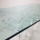 Custom Made Lucite and Glass Coffee Table by Hemcé Nice, France, 1970s