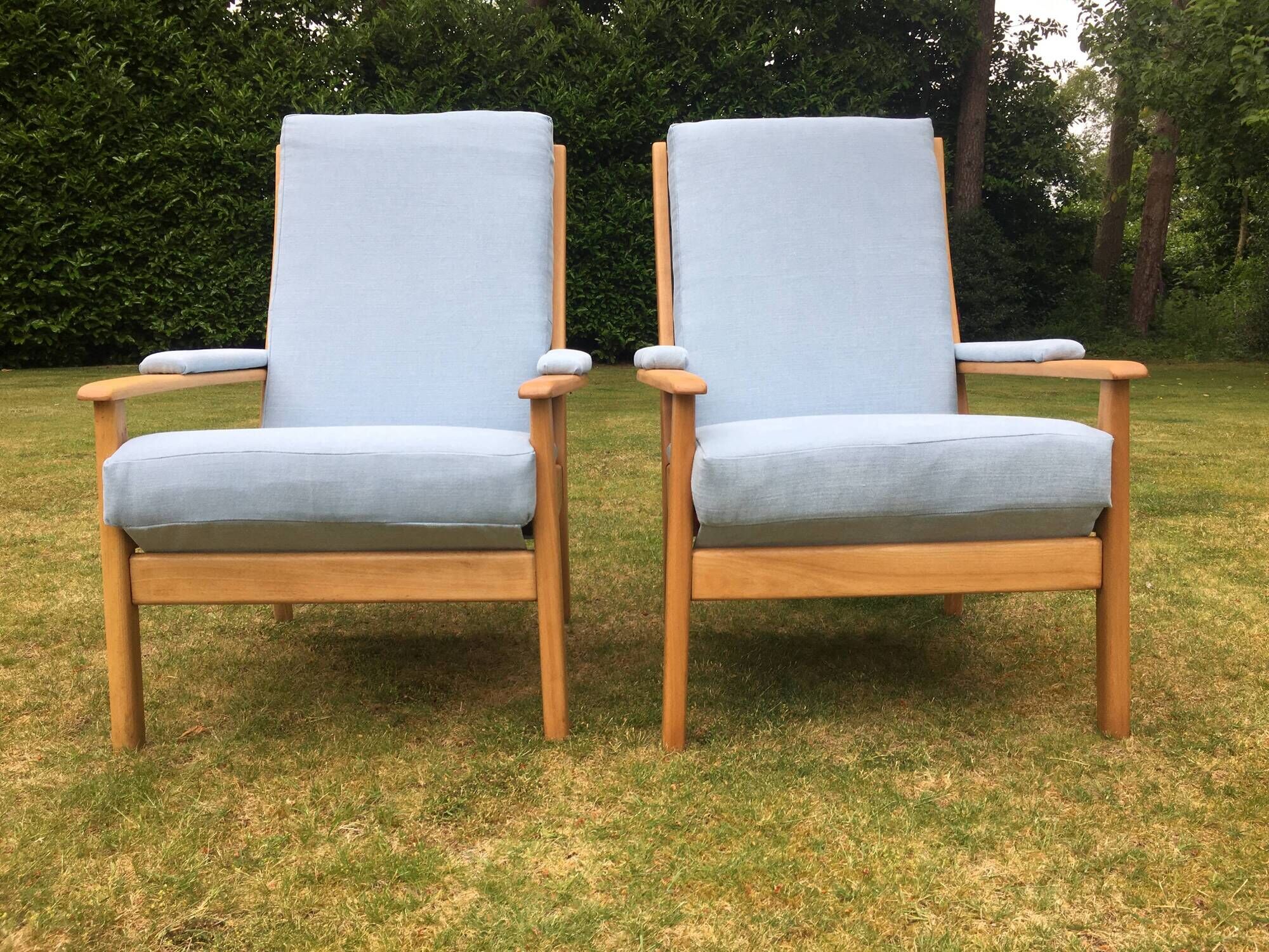 Pair of vintage armchairs