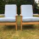 Pair of vintage armchairs