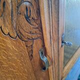 Enfilade art déco, meuble buffet ancien, vaisselier vintage