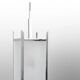 Floor lamp in chrome and Macassar ebony, France