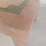 Marble coffee table by Robert Marcius for Casa Bique, 1980s.
