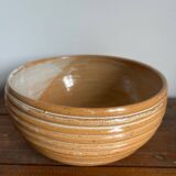 Stoneware salad bowl