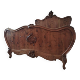Louis XV style rocaille bed