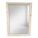 Miroir ancien patine beige