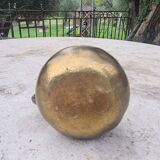 Massive brass vase