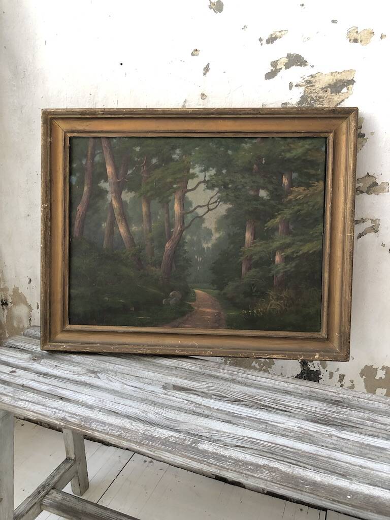 Oil canvas A.colomb 65 x 52 cm