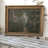 Oil canvas A.colomb 65 x 52 cm