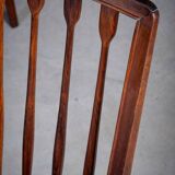 Vintage Dining Chairs in Rosewood, Denmark, 1950s, Set of 10